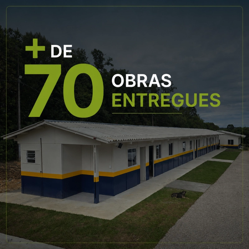 Obras entregues